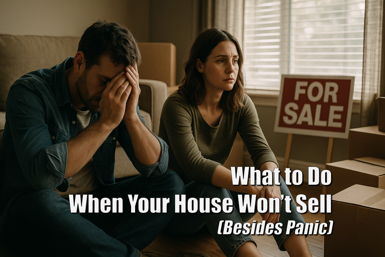 What to Do When Your House Won’t Sell (Besides Panic)