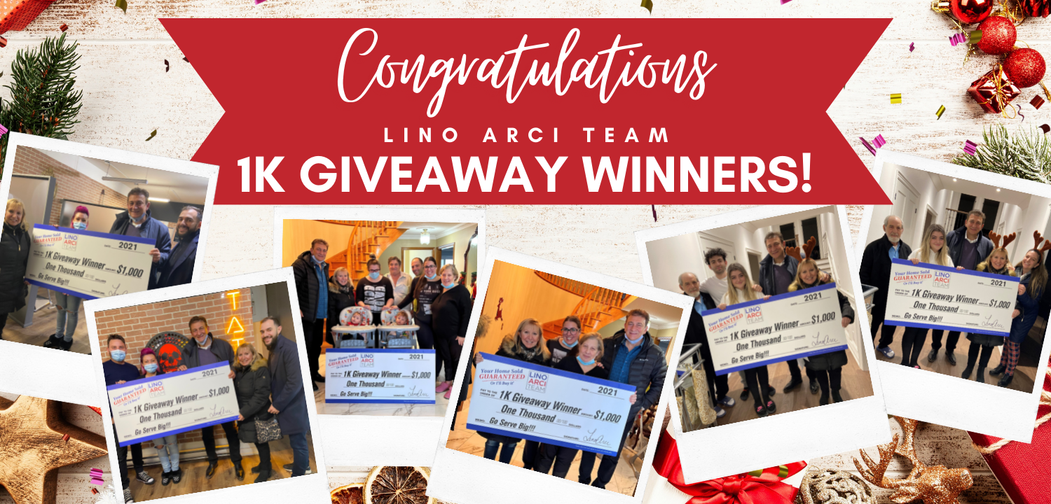 Lino Arci Team 1K Giveaway WINNERS! - Giving Back To The Community 