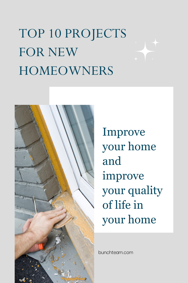 Top 10 Projects for New Homeowners