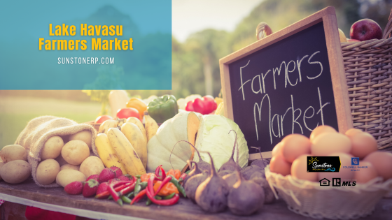 The Lake Havasu Farmers Market takes place from 8 am to 12 pm at The KAWS on the 2nd &amp; 4th Saturdays of the month, except November &amp; December, when it only happens on the 2nd Saturday of the month. Come support our local mom-and-pop shops.