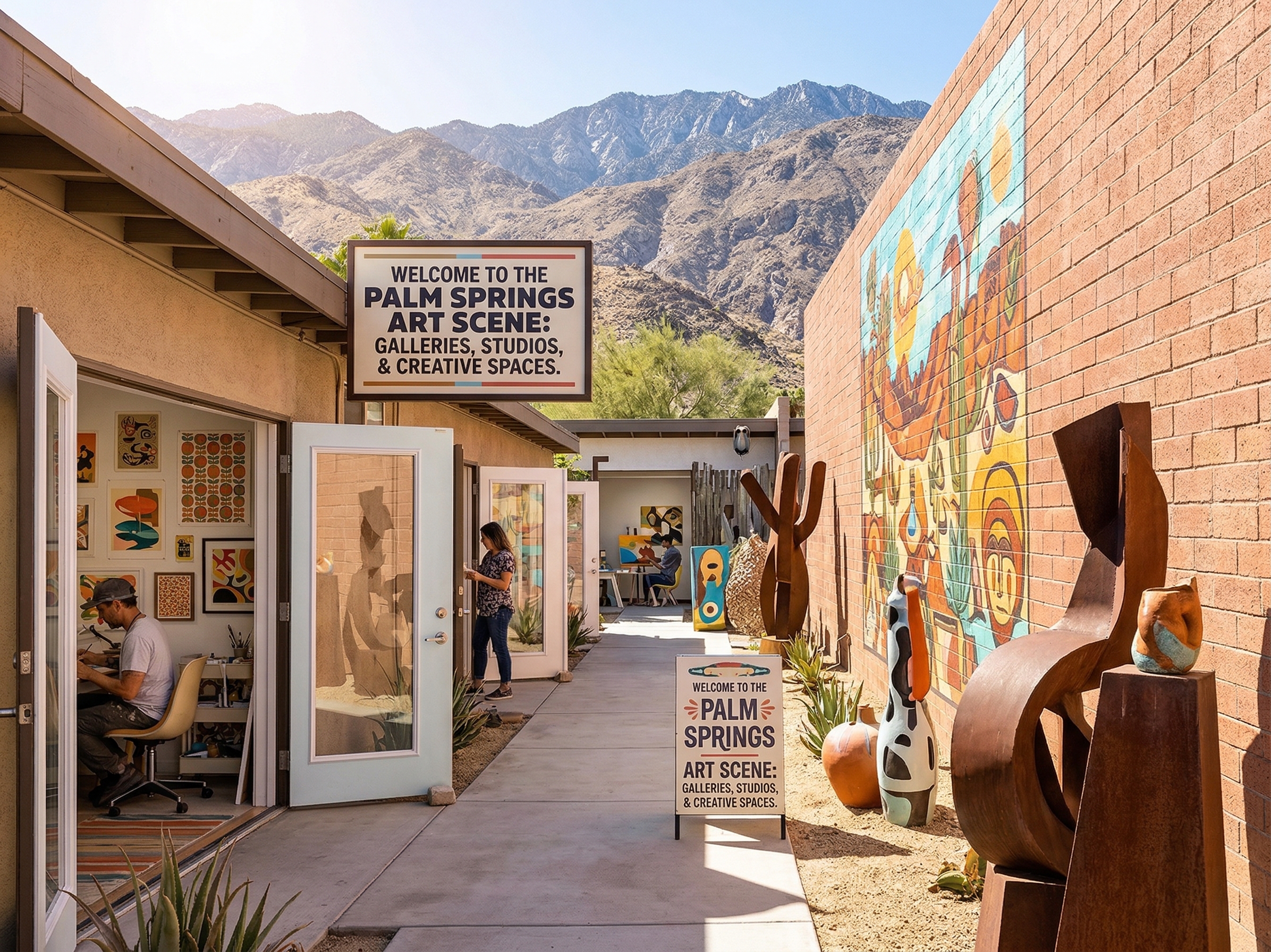 Palm Springs Art Scene: Galleries, Studios, and Creative Spaces You Can't Miss - Mina Gonzalez
