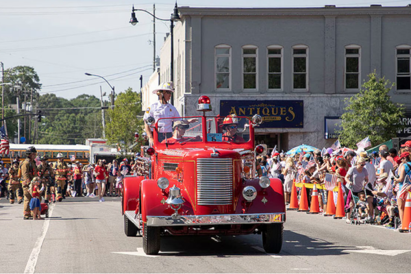 Fourth of July community parade in Marietta