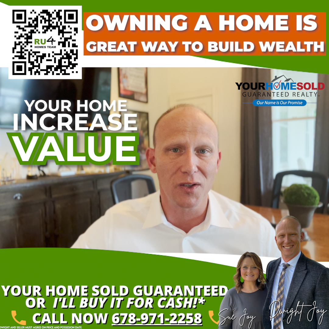 Owning a home is great way to build wealth!