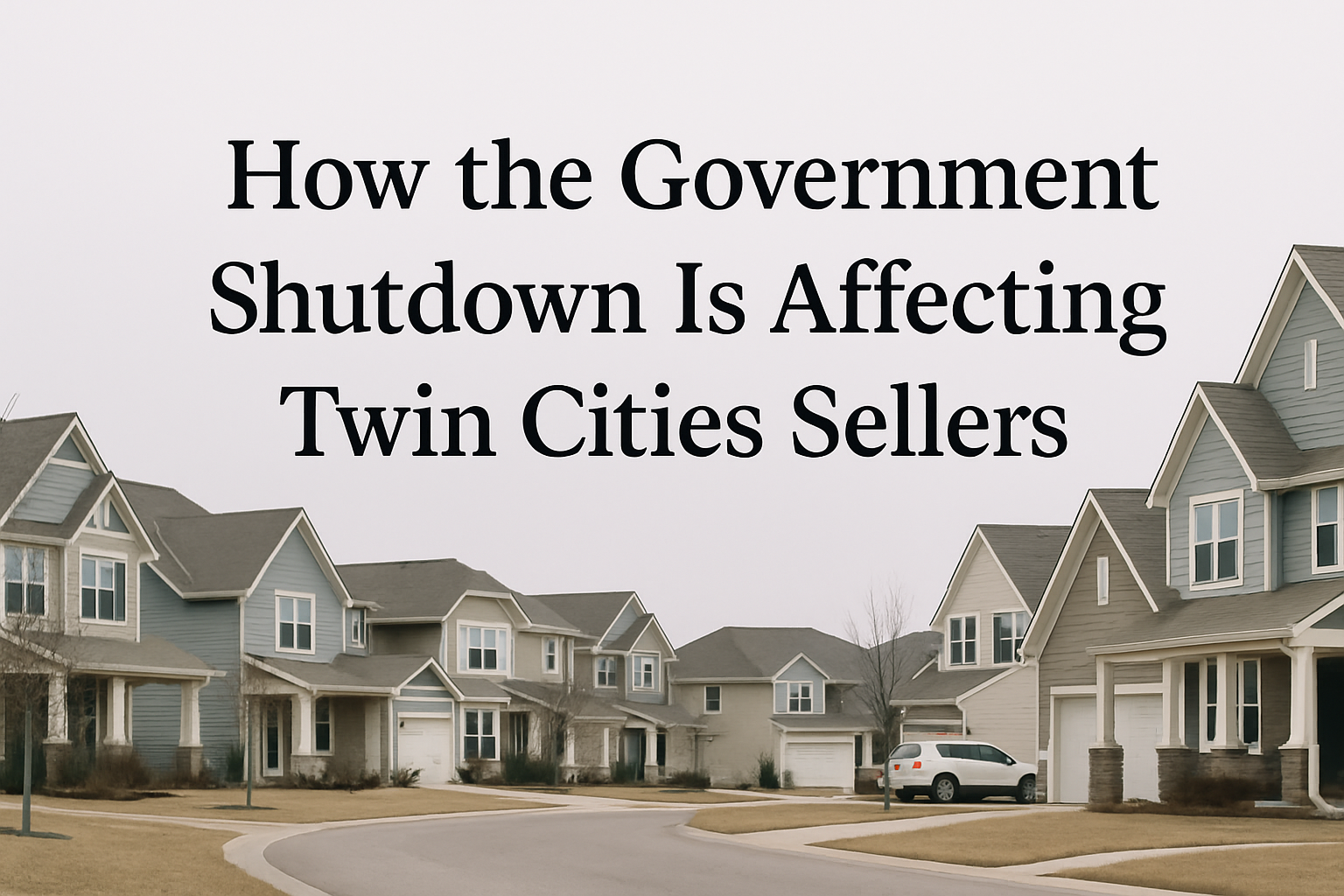 How a Government Shutdown Affects the Twin Cities Real Estate Market for Sellers
