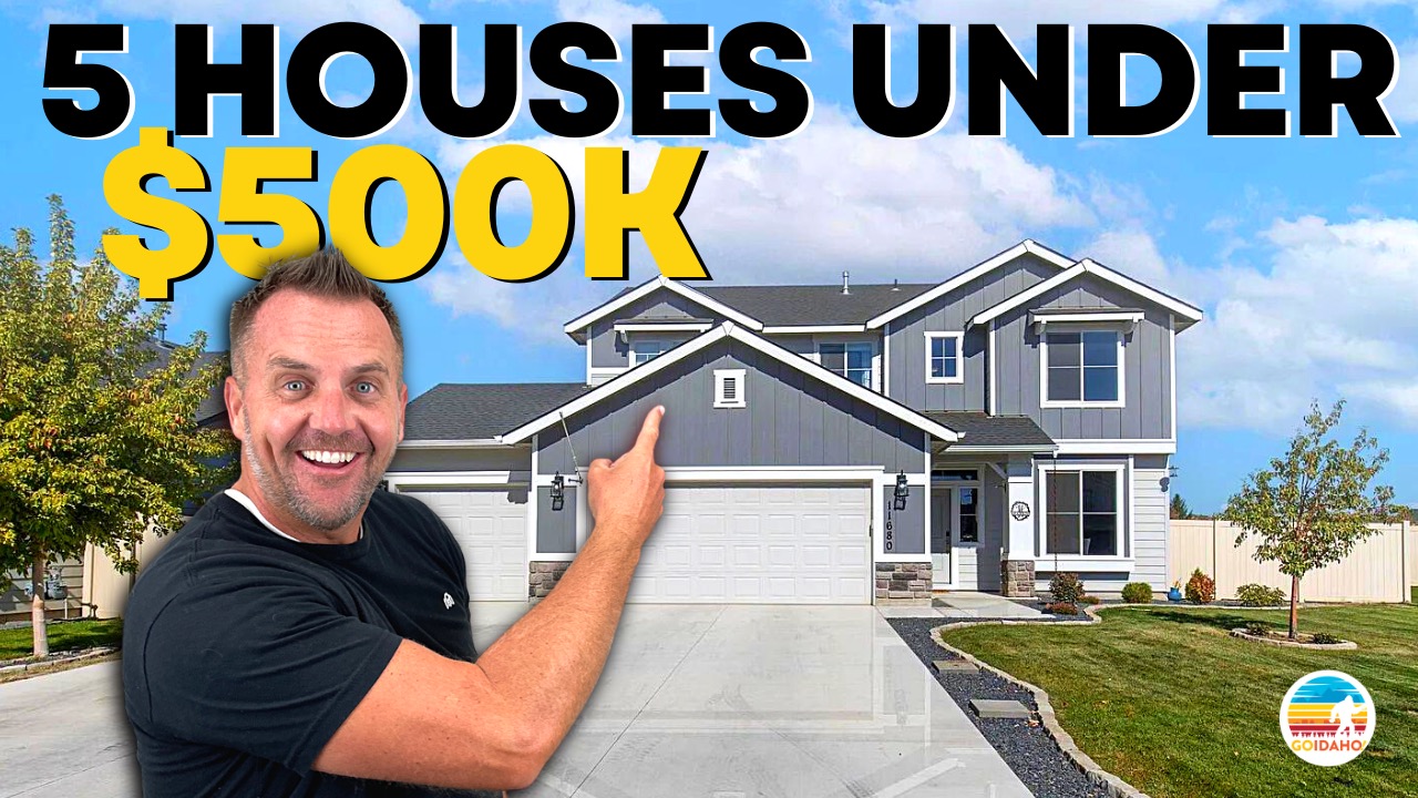 5 Homes under $500,000 in the Boise Idaho Area