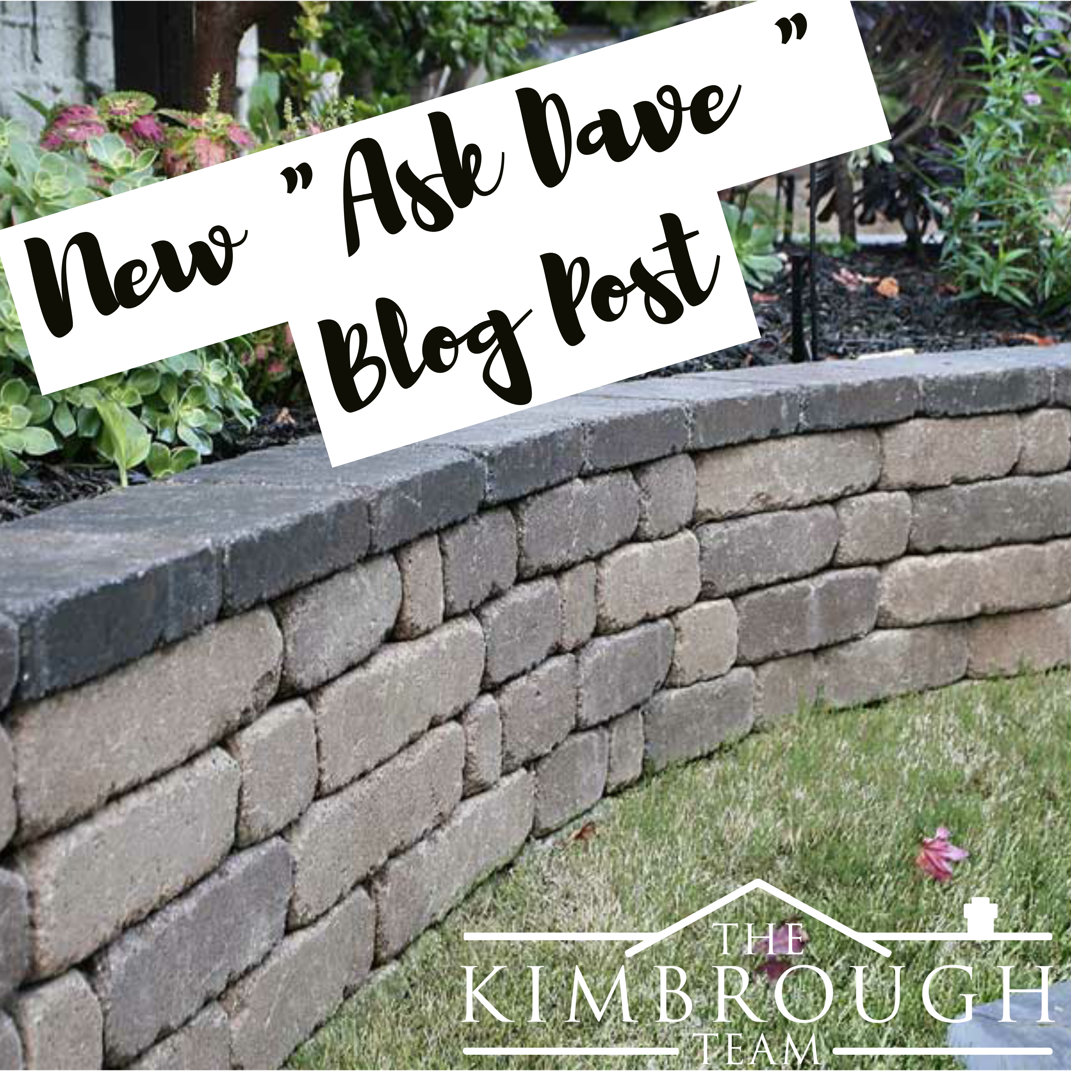 WHAT ARE THE BEST MATERIALS TO USE WHEN BUILDING A RETAINING WALL