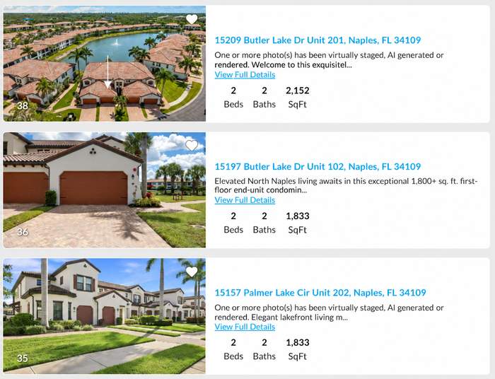 Condos for sale in Livingston Lakes Naples Florida