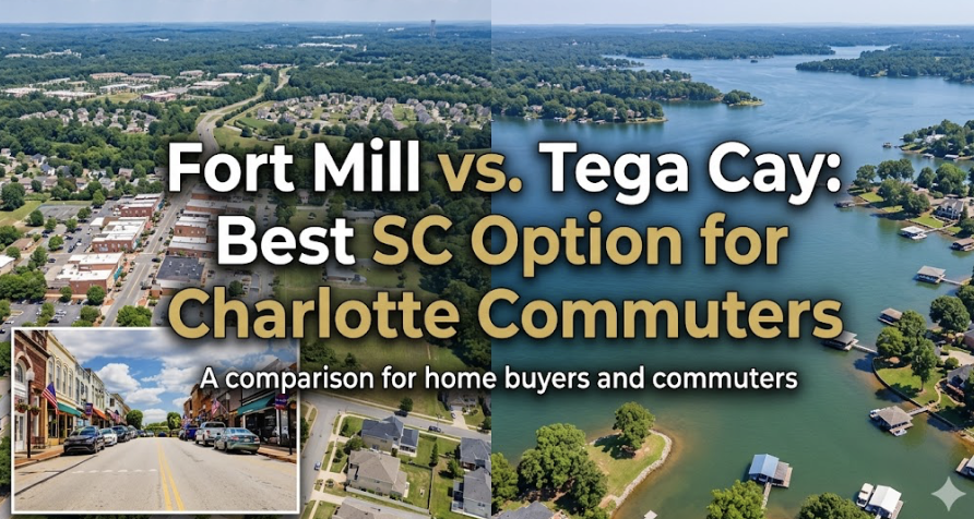Fort Mill vs. Tega Cay: Best SC Option for Charlotte Commuters