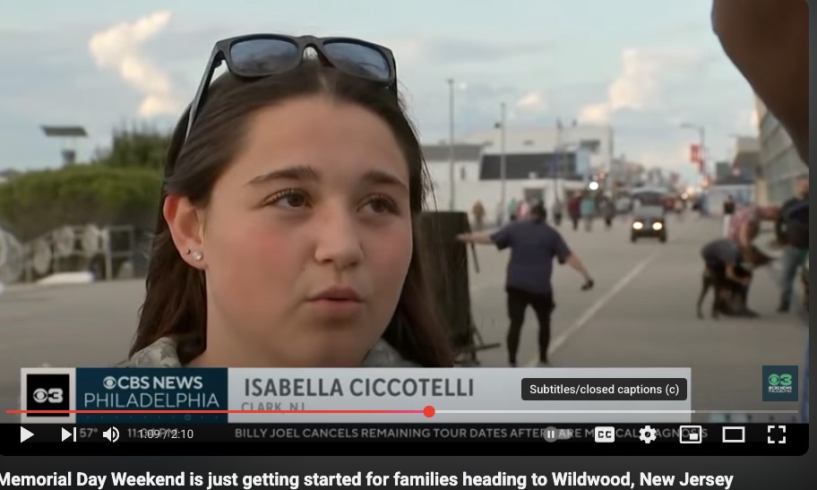 CBS Visits Wildwood For Memorial Day Weekend Report