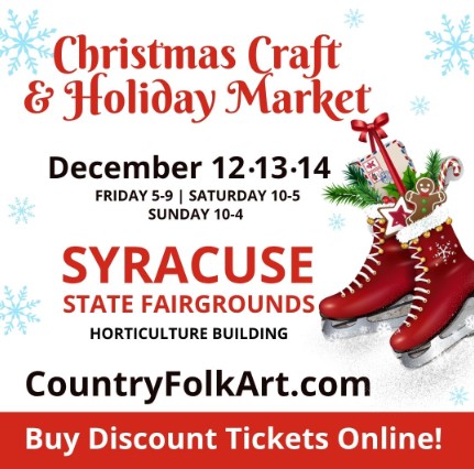 The Perfect Place for Last-Minute Holiday Shopping: Christmas Craft & Holiday Market at the NYS Fairgrounds