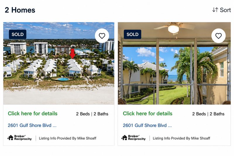 Search Billows properties in Naples Florida