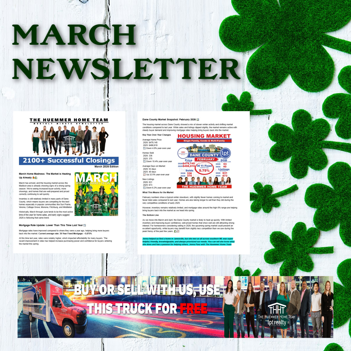March Home Madness | THHT Newsletter
