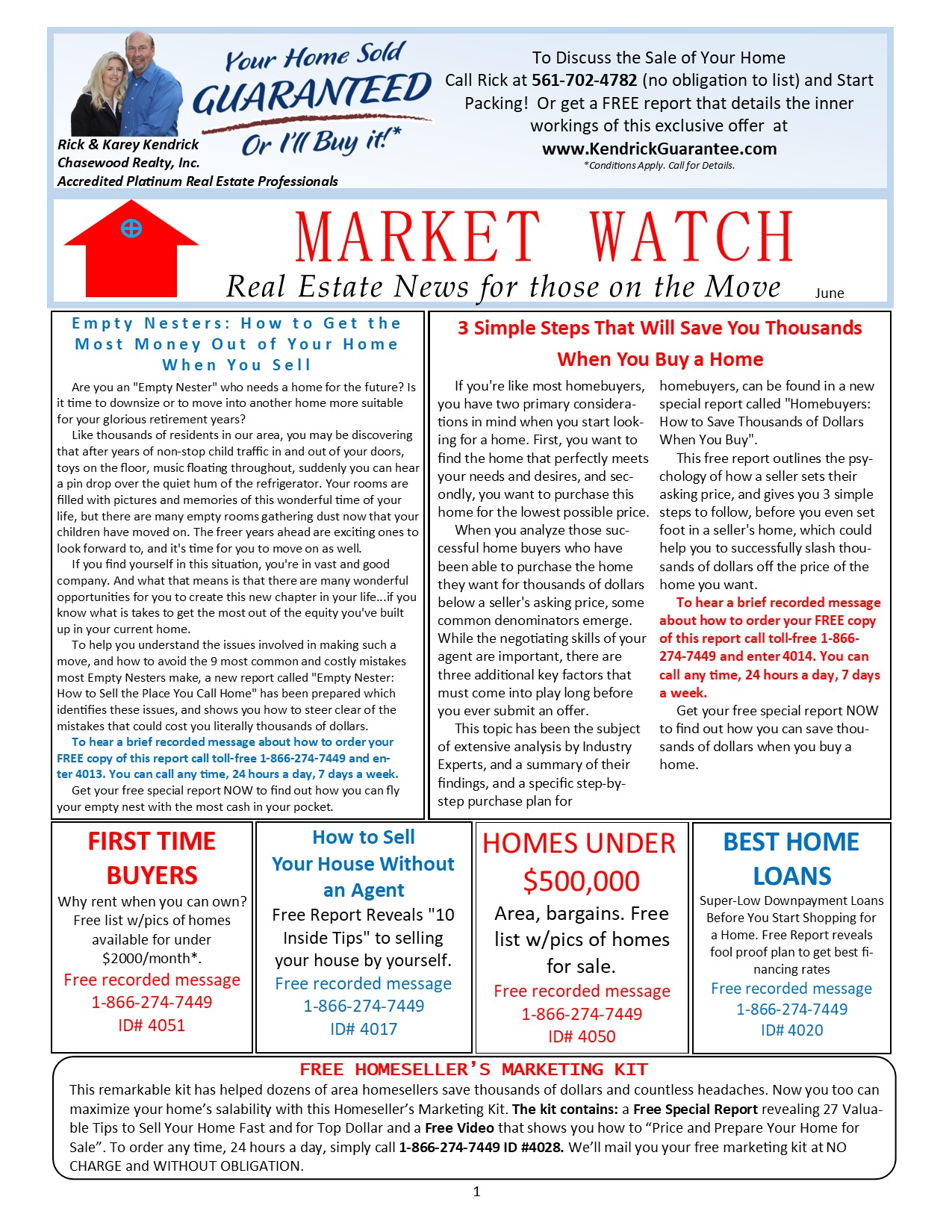 June MWN MarketWatch Newsletter