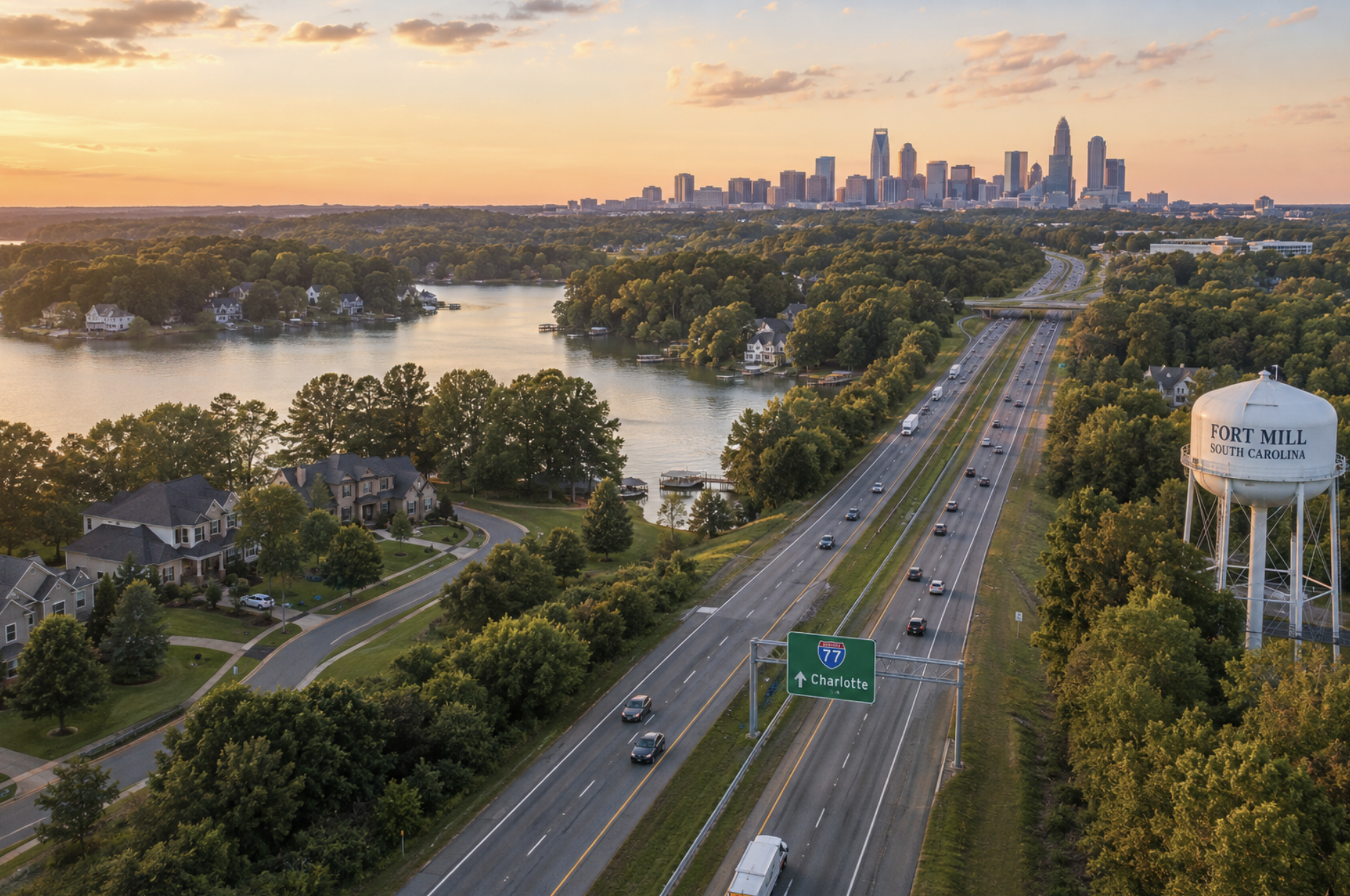 Best York County Communities for an Easy Charlotte Commute