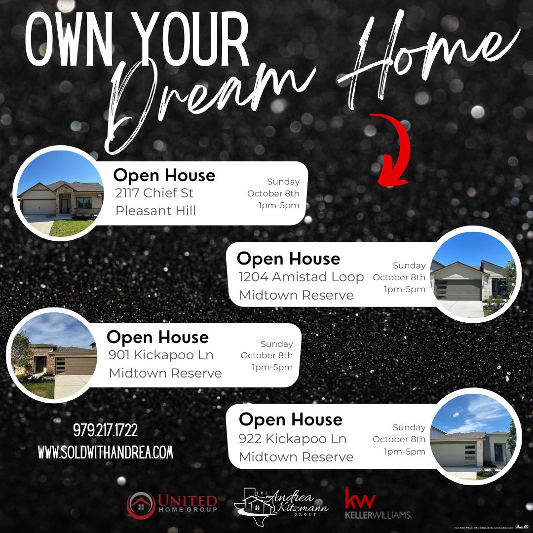 Check Out This Weekend's Open House Lineup from The Andrea Kitzmann Group!