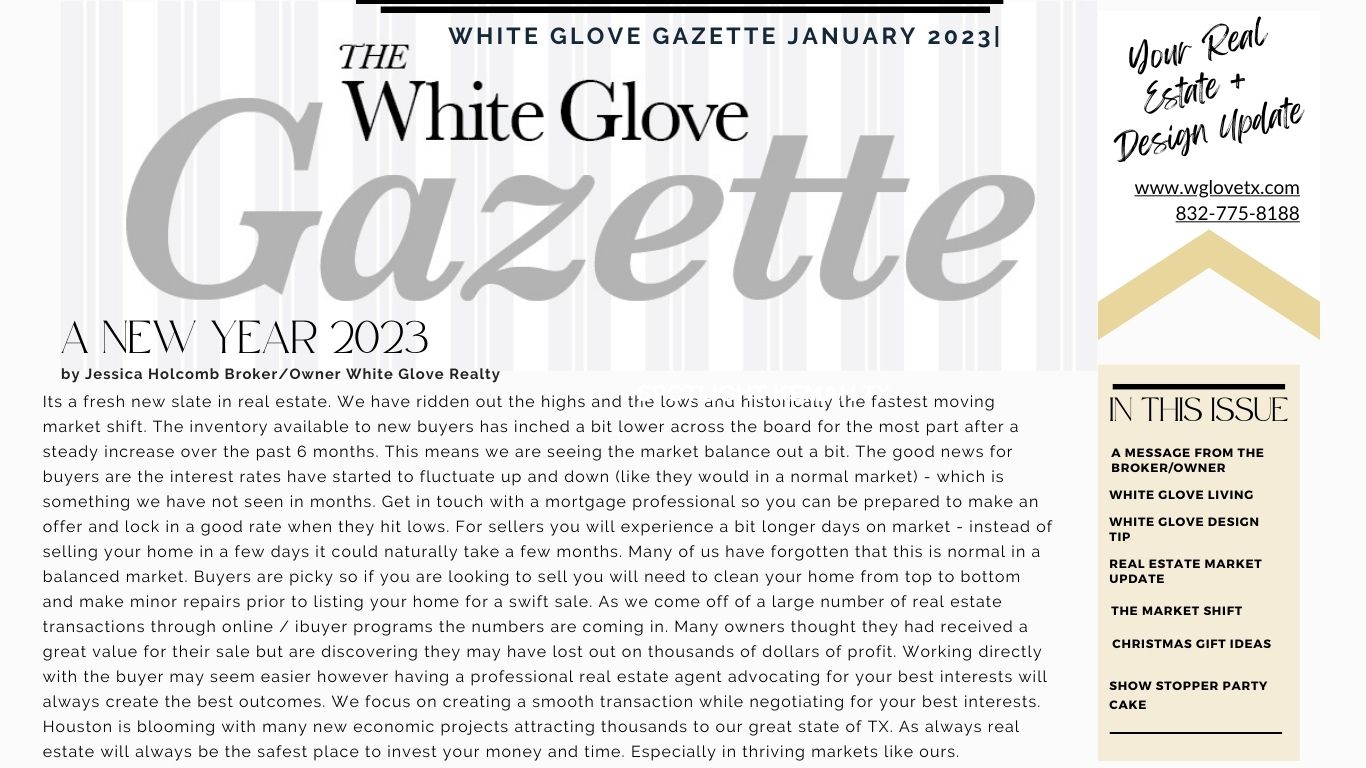A New Year in 2023 January Gazette