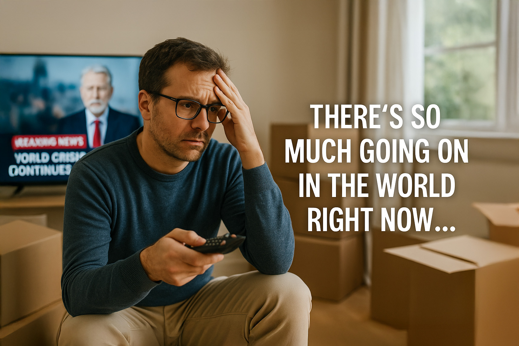 “There’s So Much Going On in the World Right Now” — Should You Wait to Buy or Sell?