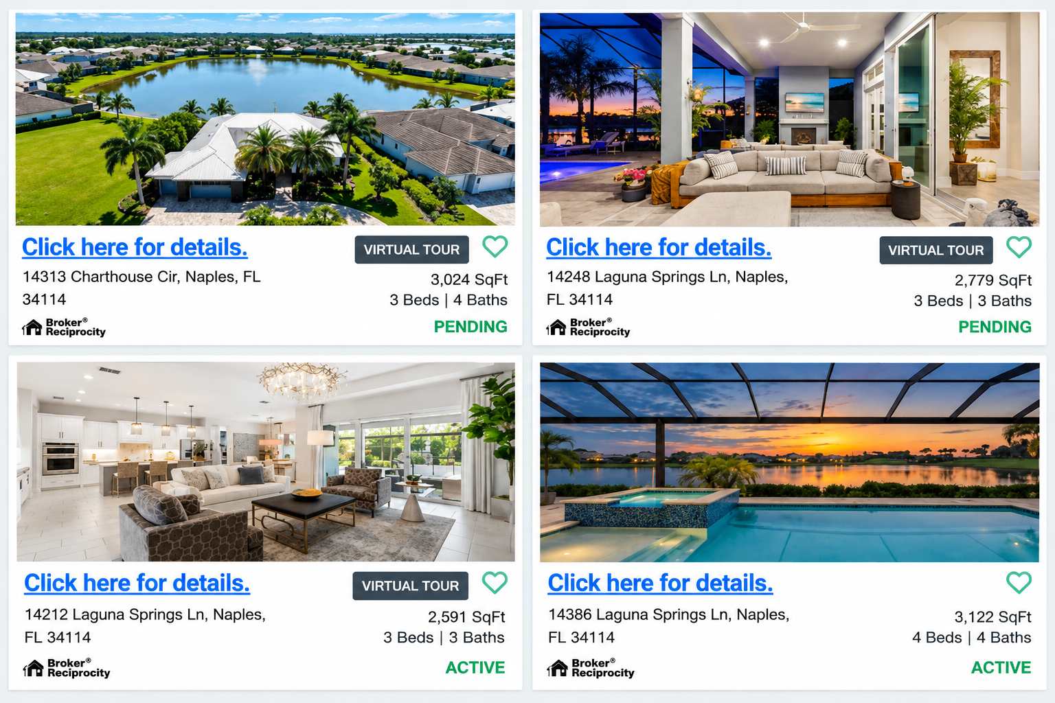 Parrot Cay homes for sale in Naples Reserve Naples Florida