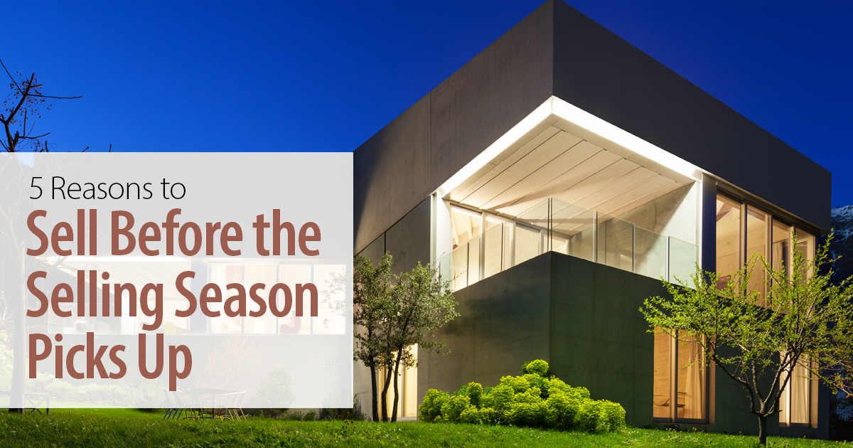 5 Reasons to Sell Before the Selling Season Picks Up- Todd Mowry Your Local Orlando Realtor