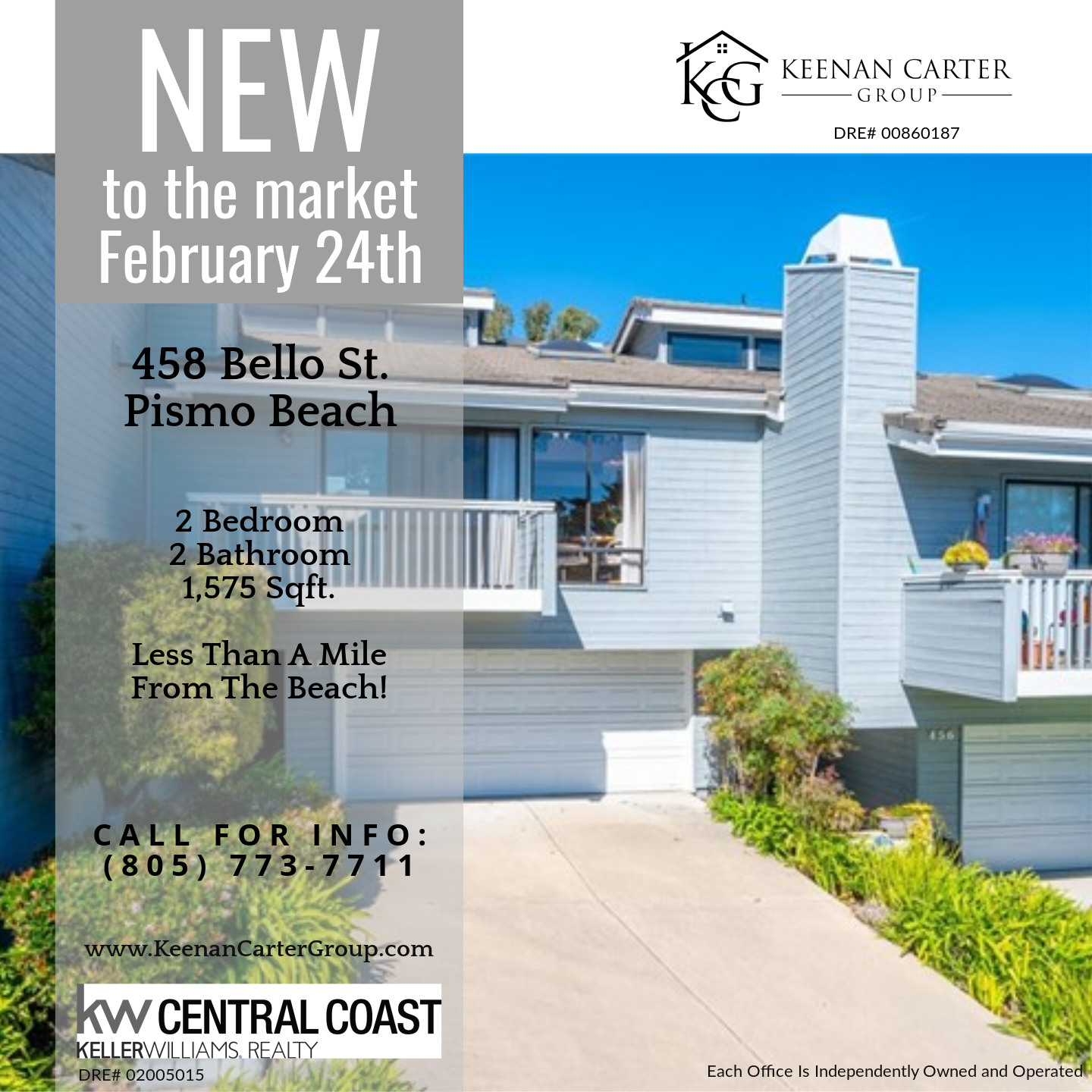 Pismo Beach Condo For Sale - 2 Bedroom 2 Bathroom With Ocean Views