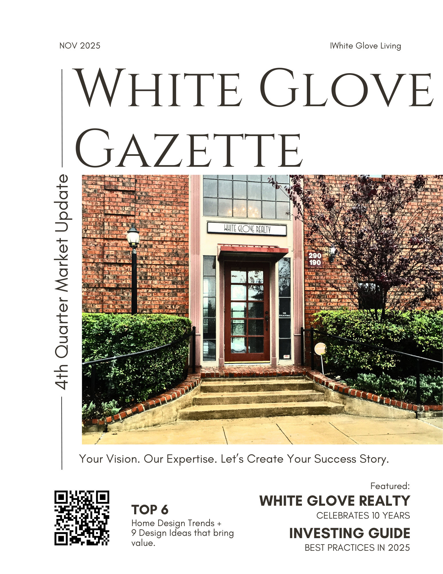 White Glove Gazette November 2025 Market Update