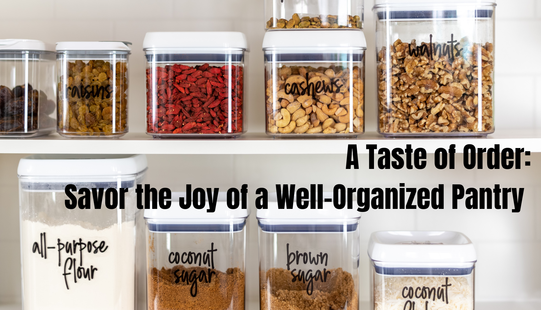 Pantry 101: Organizing Your Kitchen Storage Like a Pro