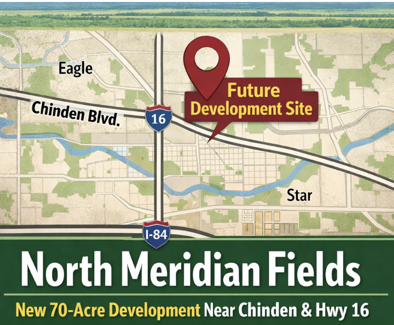 New Growth Coming to North Meridian: Major Development Proposed Near Chinden & Hwy 16