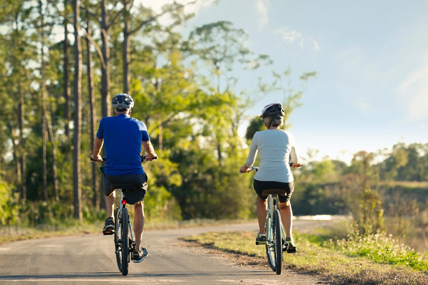 Biking trails at The Isles of Collier Preserve Naples FL