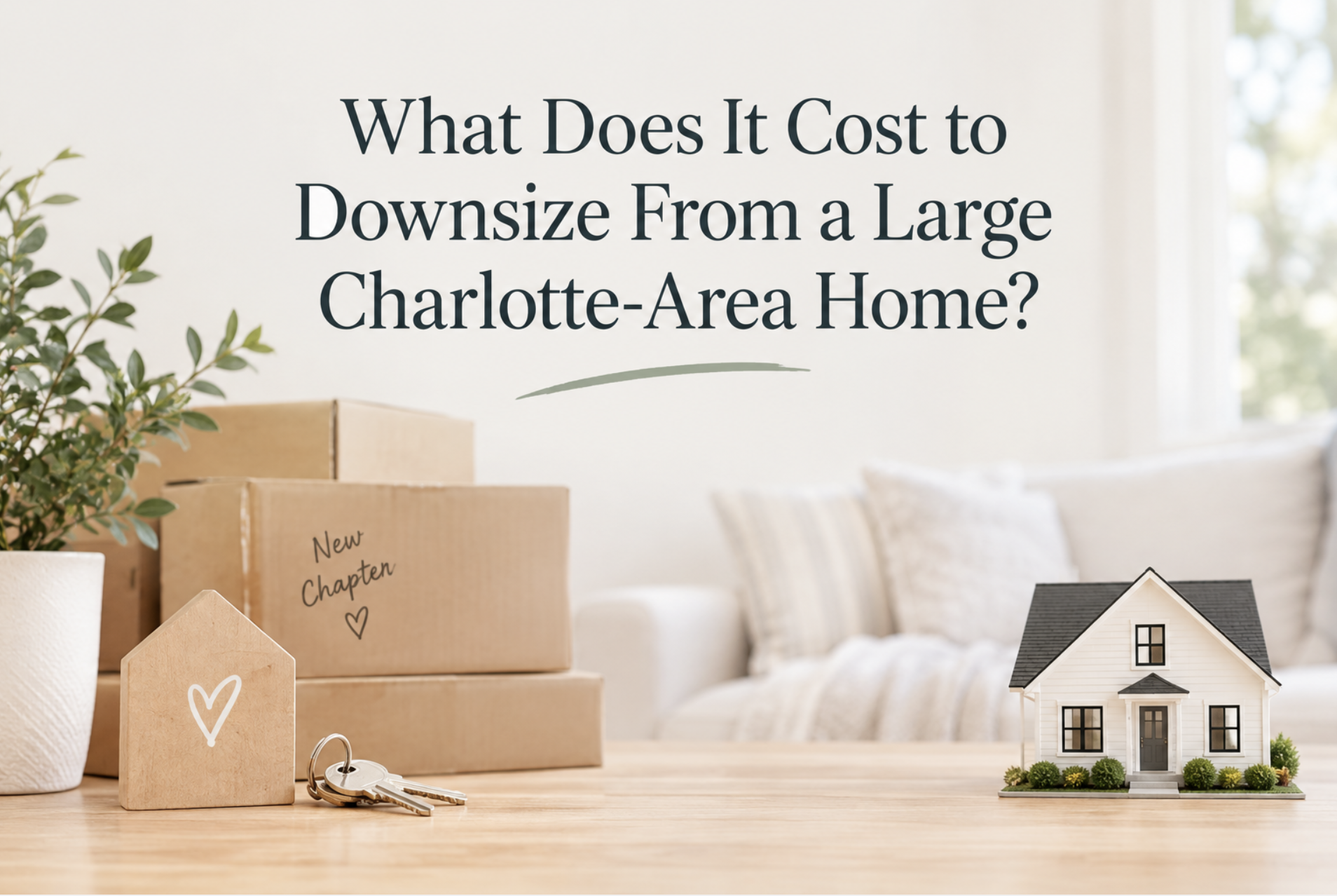 What Does It Cost to Downsize From a Large Charlotte-Area Home?