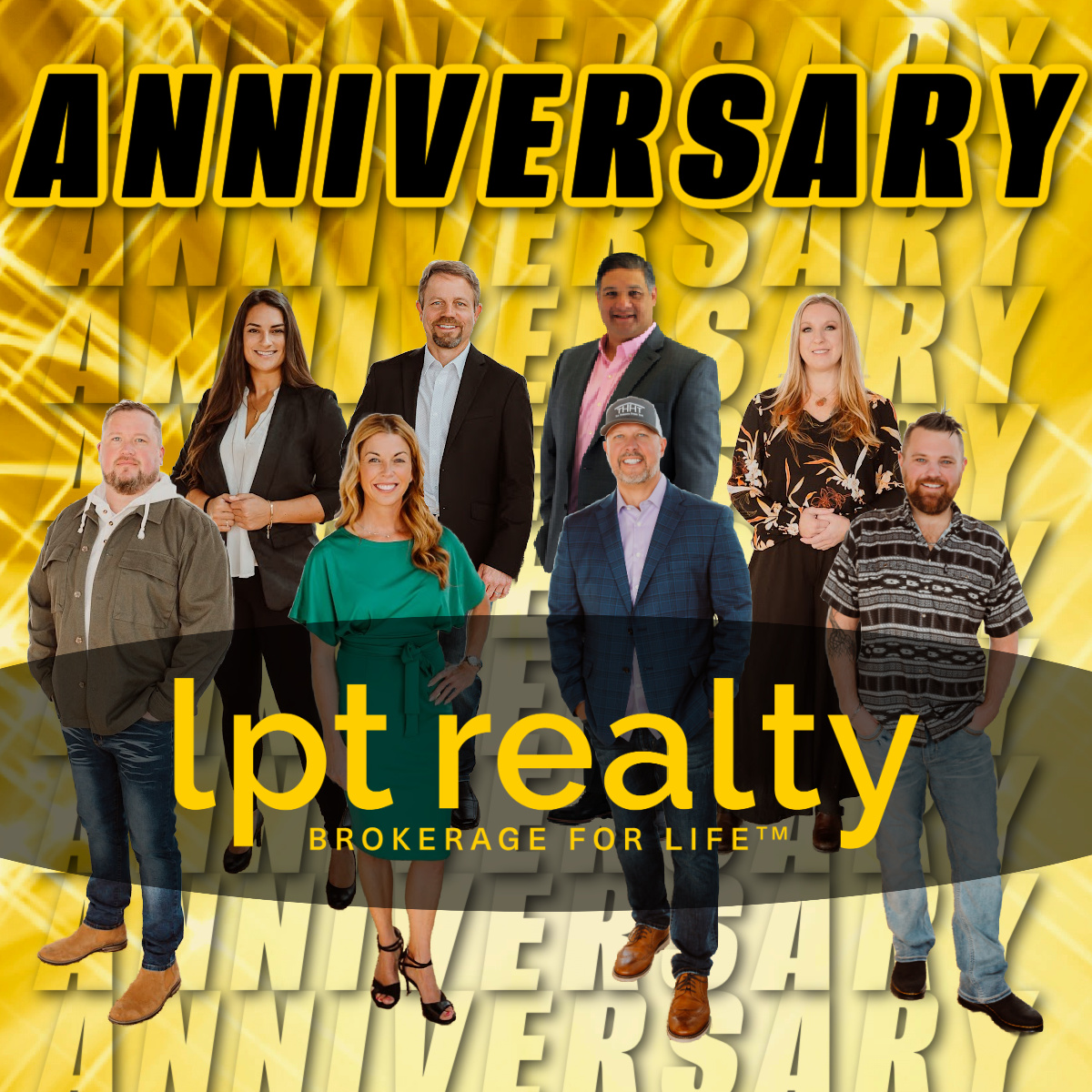 Happy 1-Year Anniversary to The Huemmer Home Team at LPT Realty!