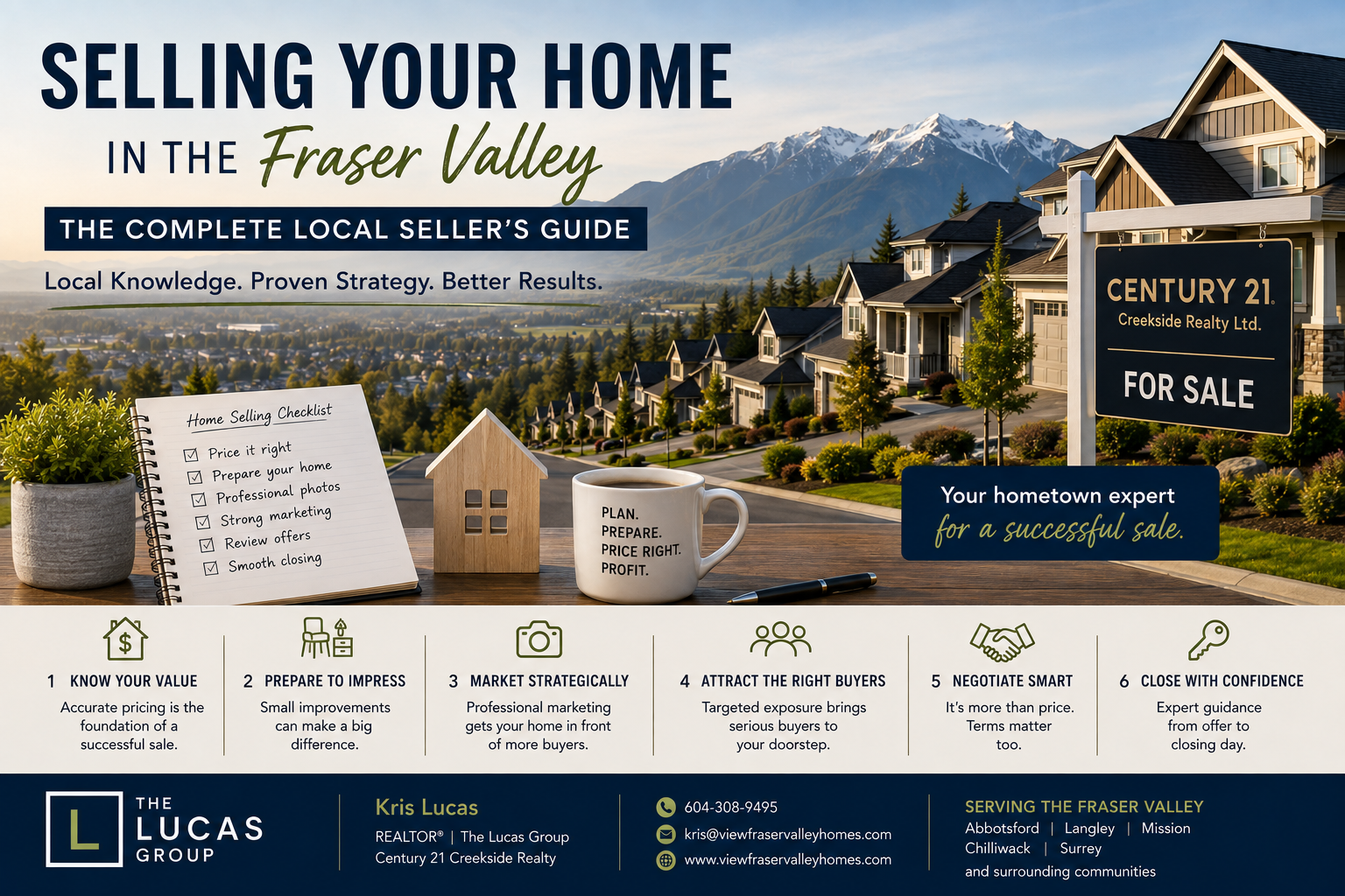 Selling Your Home in the Fraser Valley. A Complete Seller's Guide