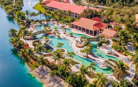Falling Waters Beach Resort Naples FL lazy river swimming pool
