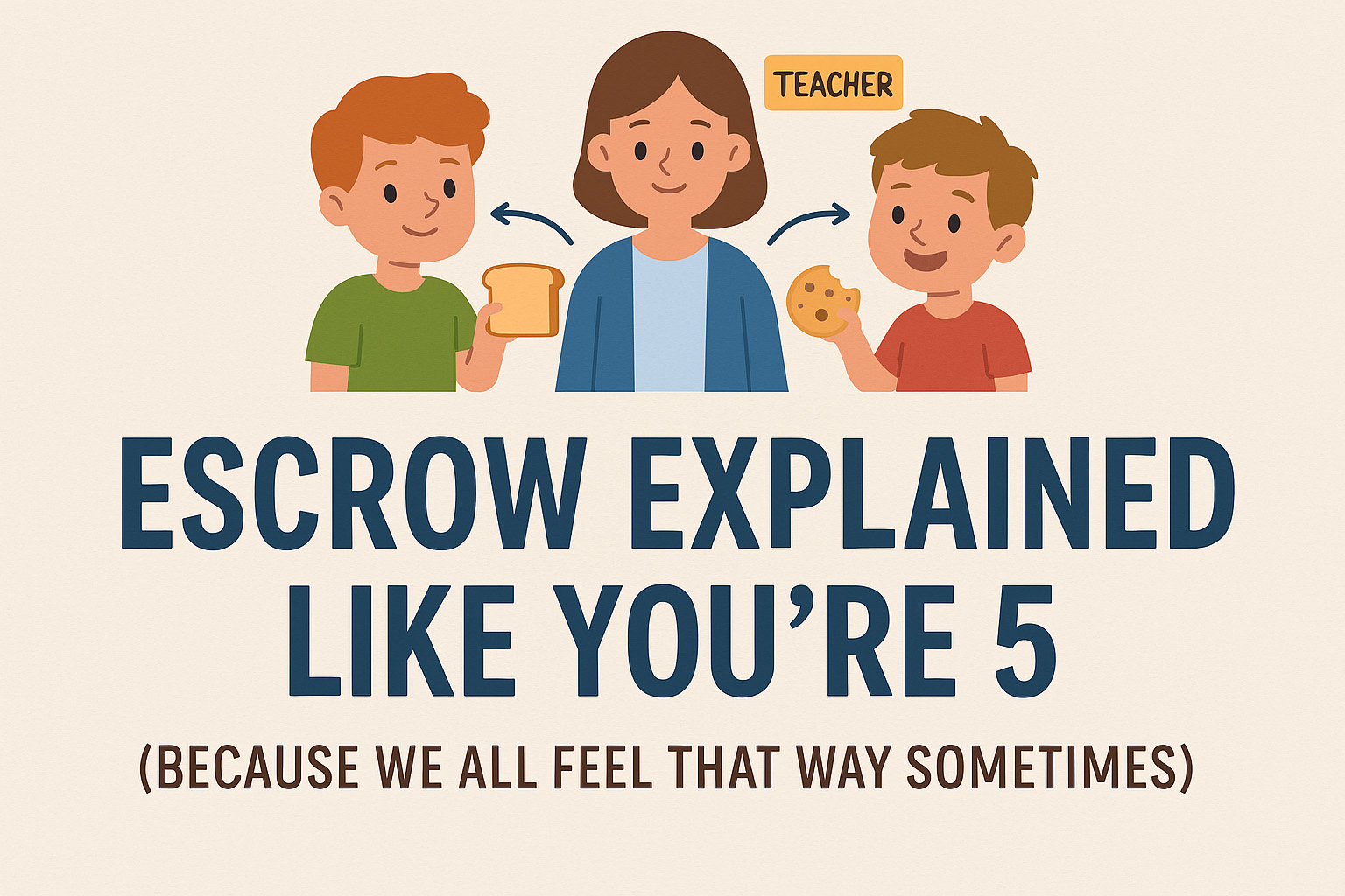 Escrow Explained Like You’re 5 (Because We All Feel That Way Sometimes)