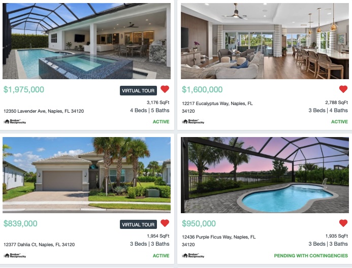 Search Valencia Trails homes for sale in Naples FL including current Valencia Trails real estate listings