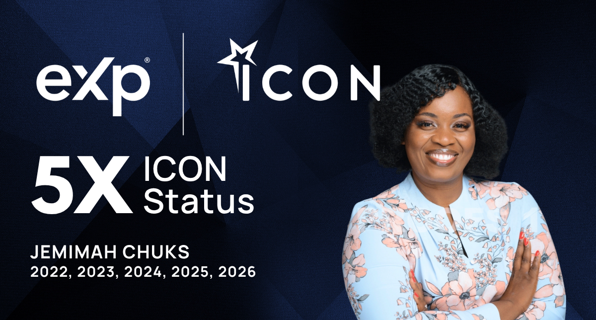 What Jemimah Chuks Becoming a 5x eXp ICON Agent Means for Delaware Buyers and Sellers