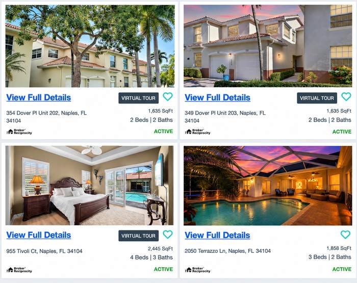 Briarwood Naples FL homes and condominiums for sale