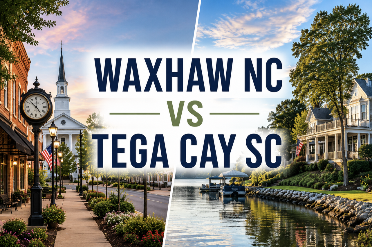 Waxhaw NC vs Tega Cay SC: Where Would You Rather Live?