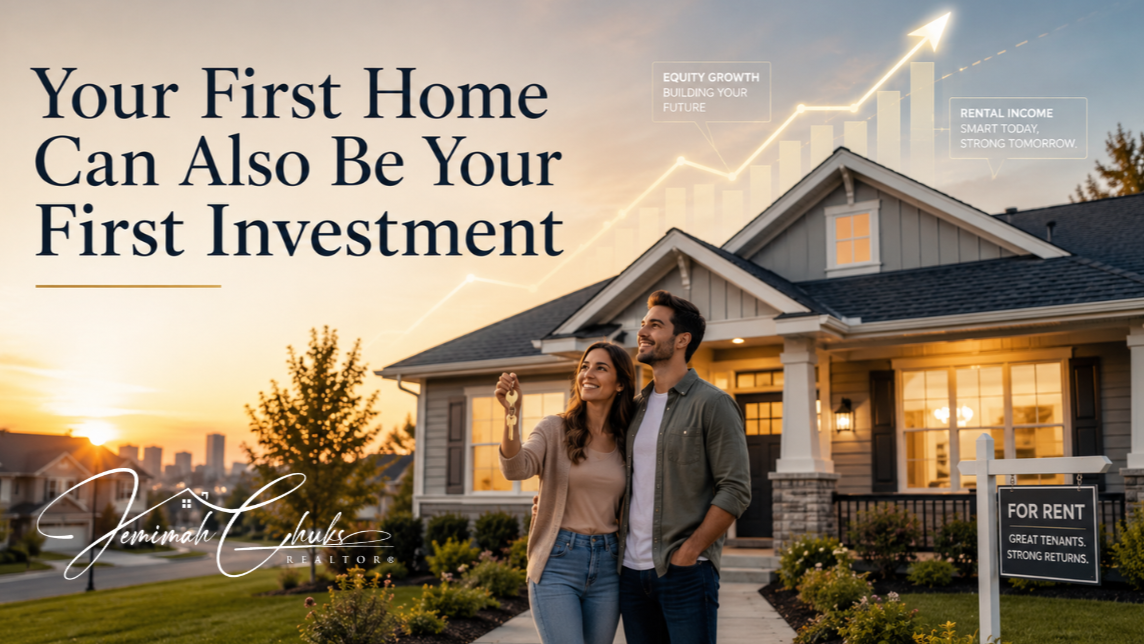 Your First Home Can Also Be Your First Investment