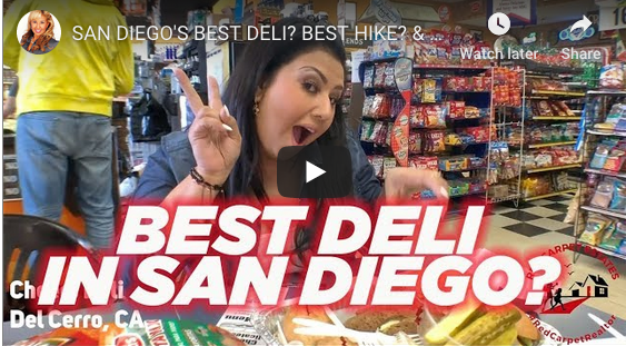 SAN DIEGO'S BEST DELI? BEST HIKE? & BEST SHOPPING!? DEL CERRO!
