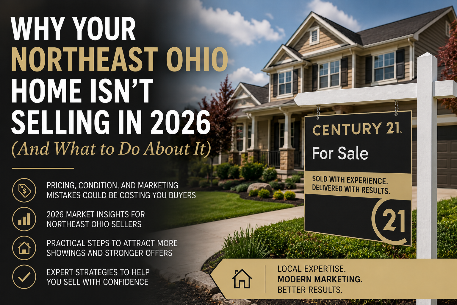 Why Your Northeast Ohio Home Isn't Selling in 2026 and How to Fix It!