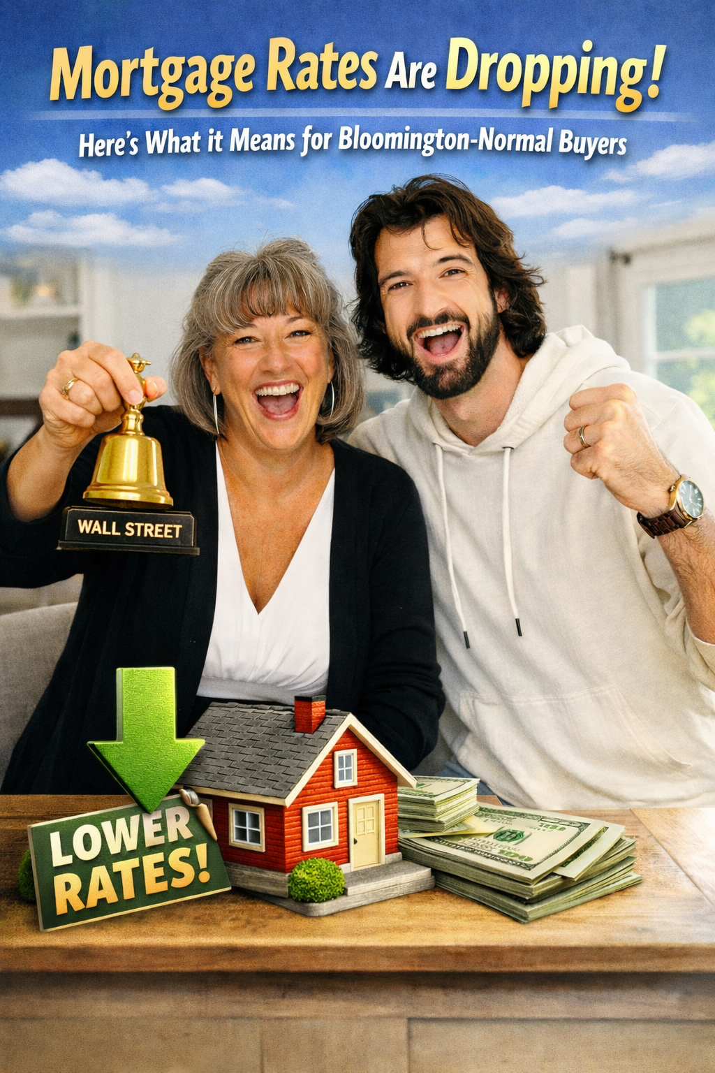 Mortgage Rates are Dropping and lower than they've been in 2 years!  Here's why!