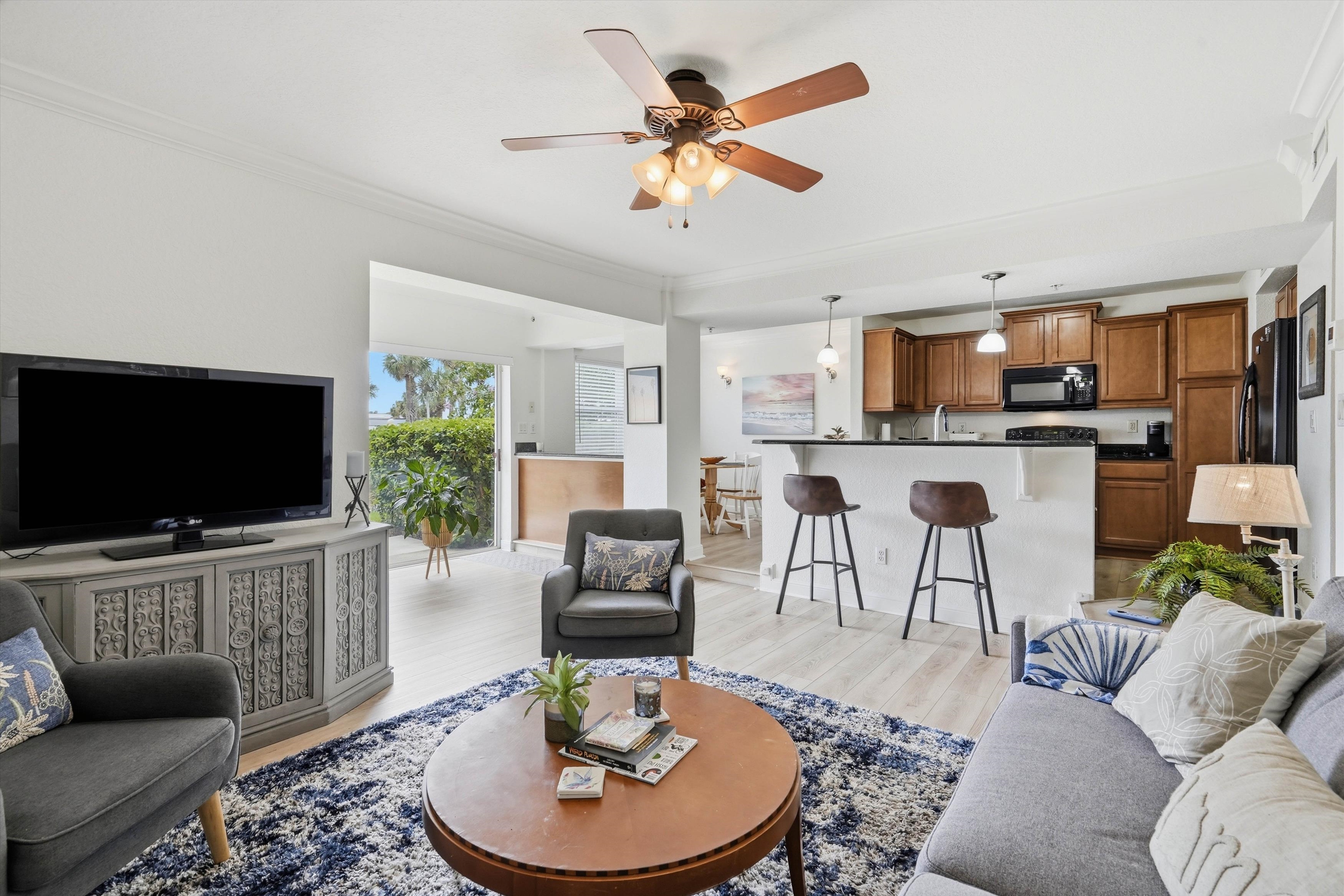 204 LAGUNA VILLAS Boulevard A11 - Updated 1BR 1BA Ground Floor Condo 1 Block from the Beach