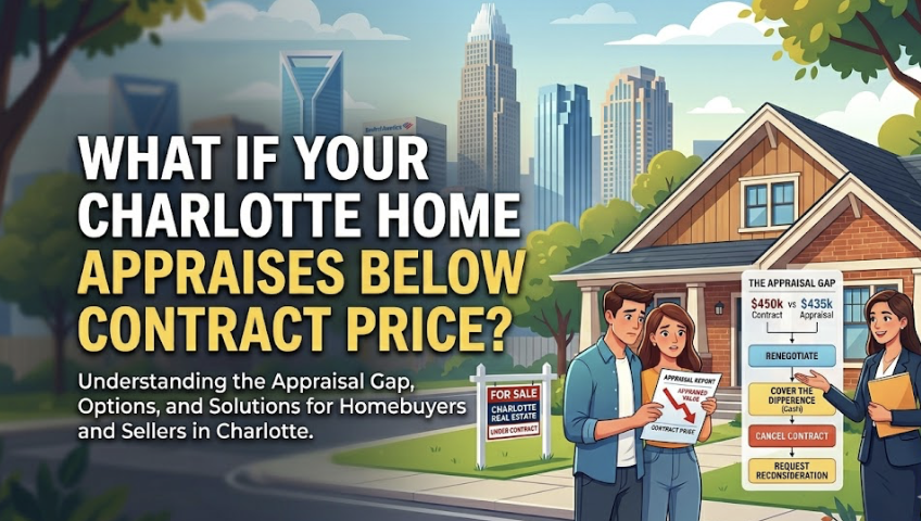 What If Your Charlotte Home Appraises Below Contract Price?