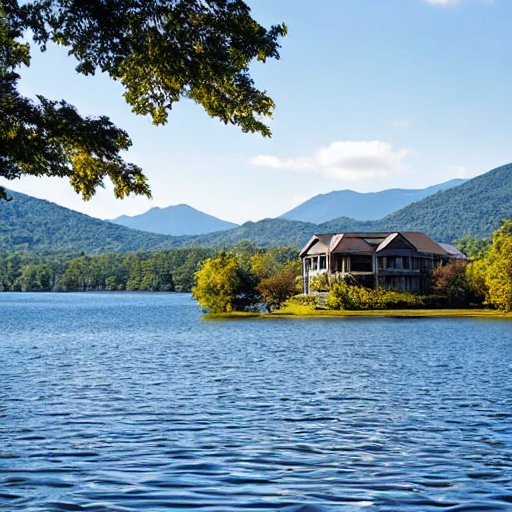 house on lake with mountain view .jpg