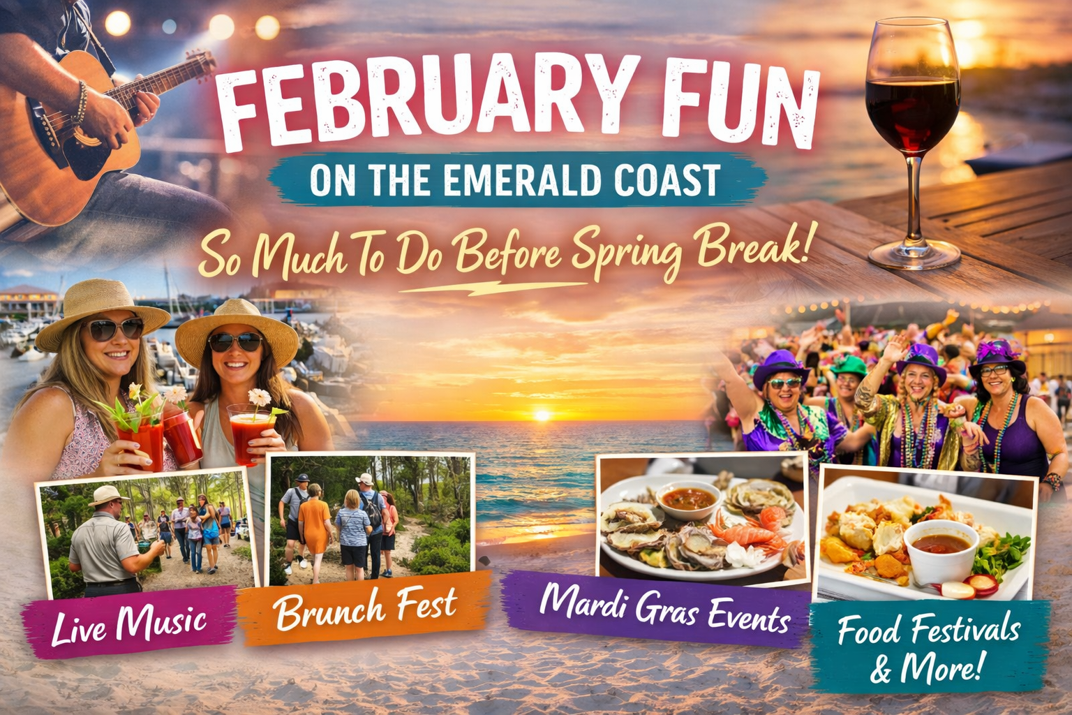 February 2026 Events in Destin & 30A: Festivals, Live Music & Things To Do