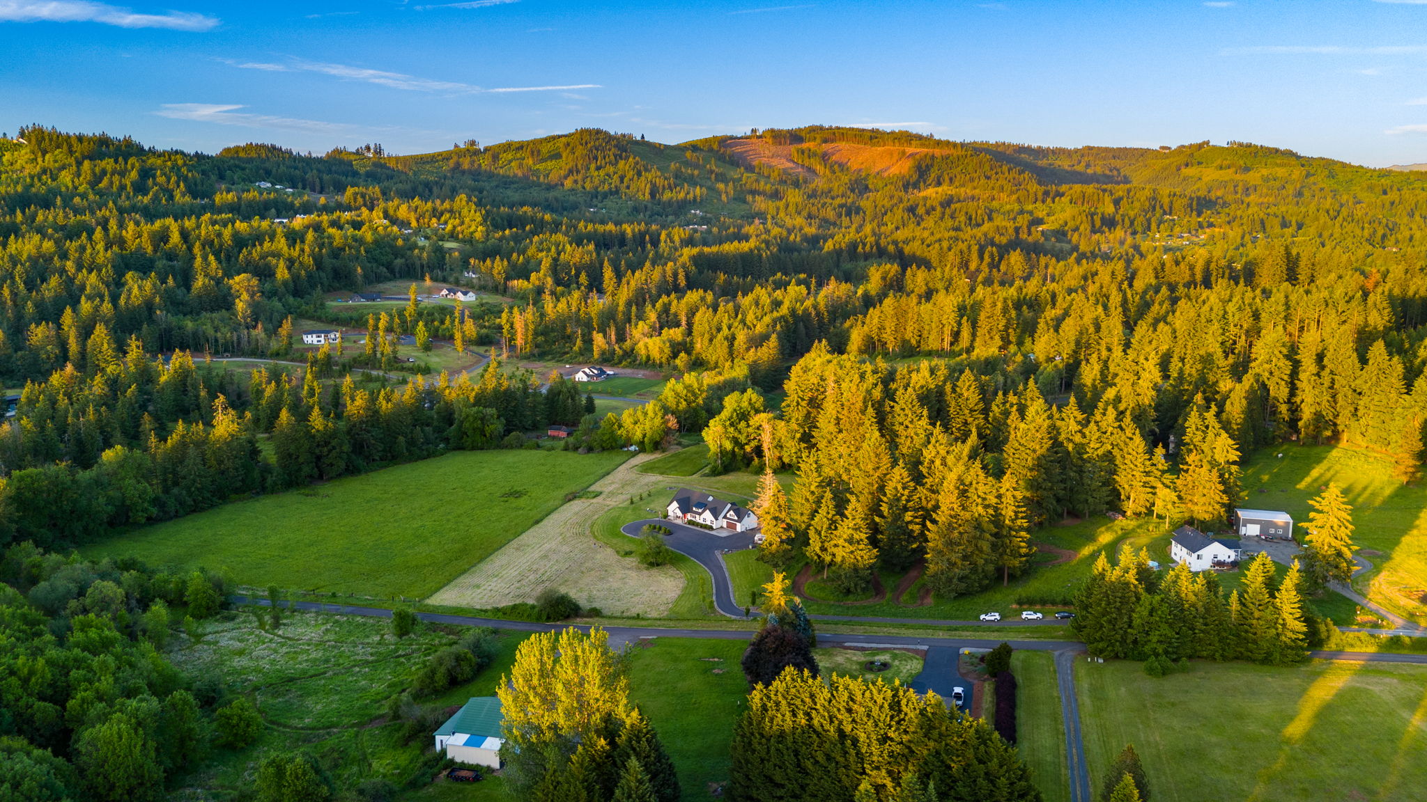 Battle Ground, WA—acreage properties and small-town core