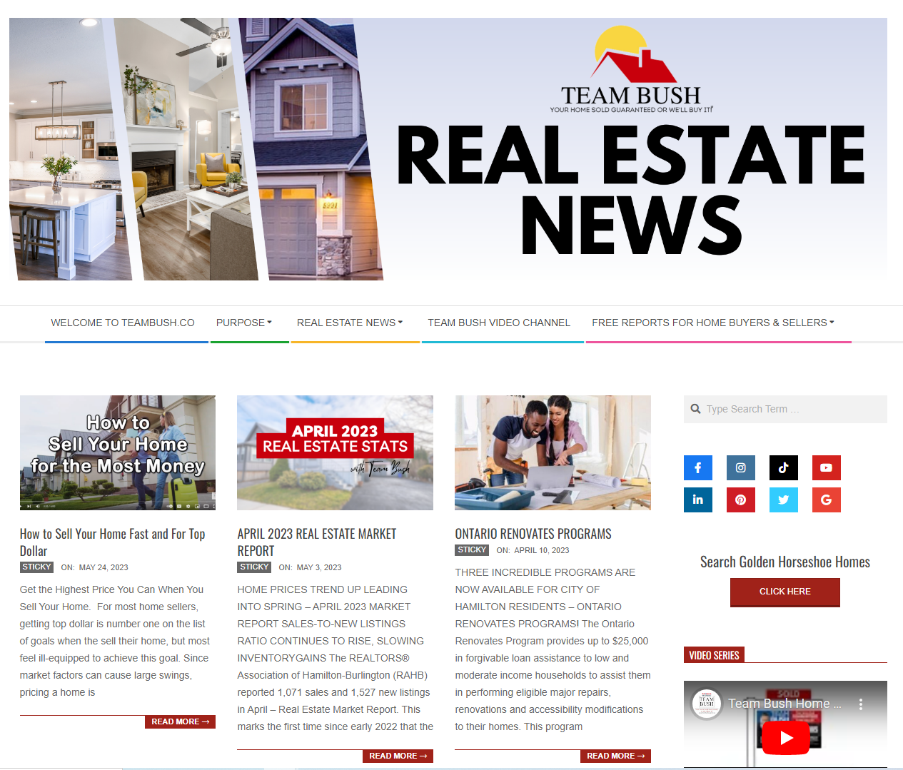 Team Bush Real Estate News Blog.PNG