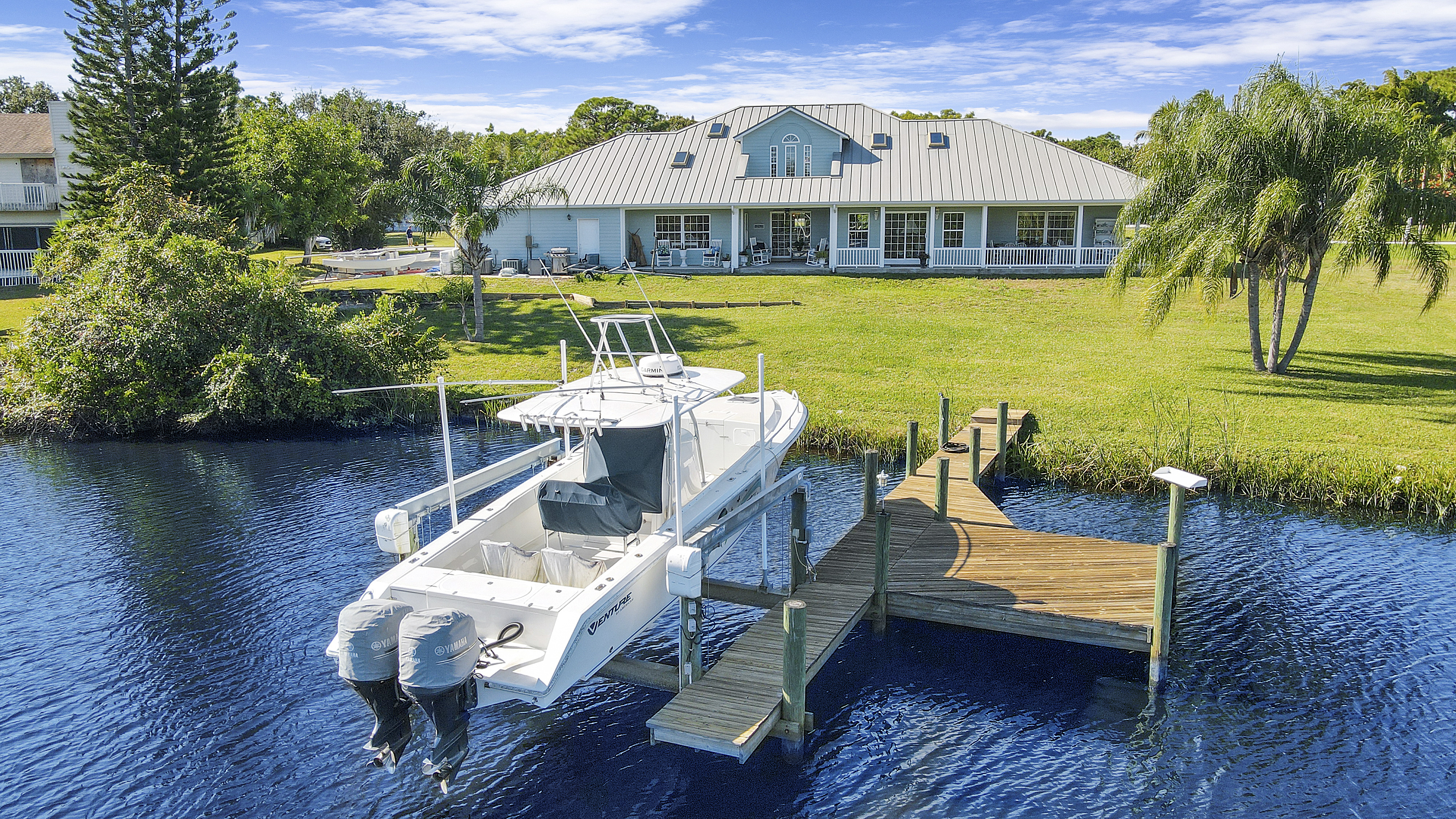 NOW AVAILABLE!  Waterfront Home in Palm City!