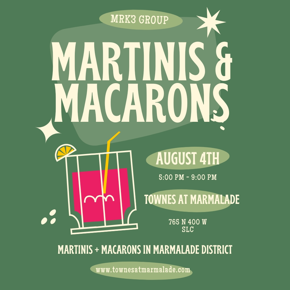 Martinis & Macarons | Townes at Marmalade