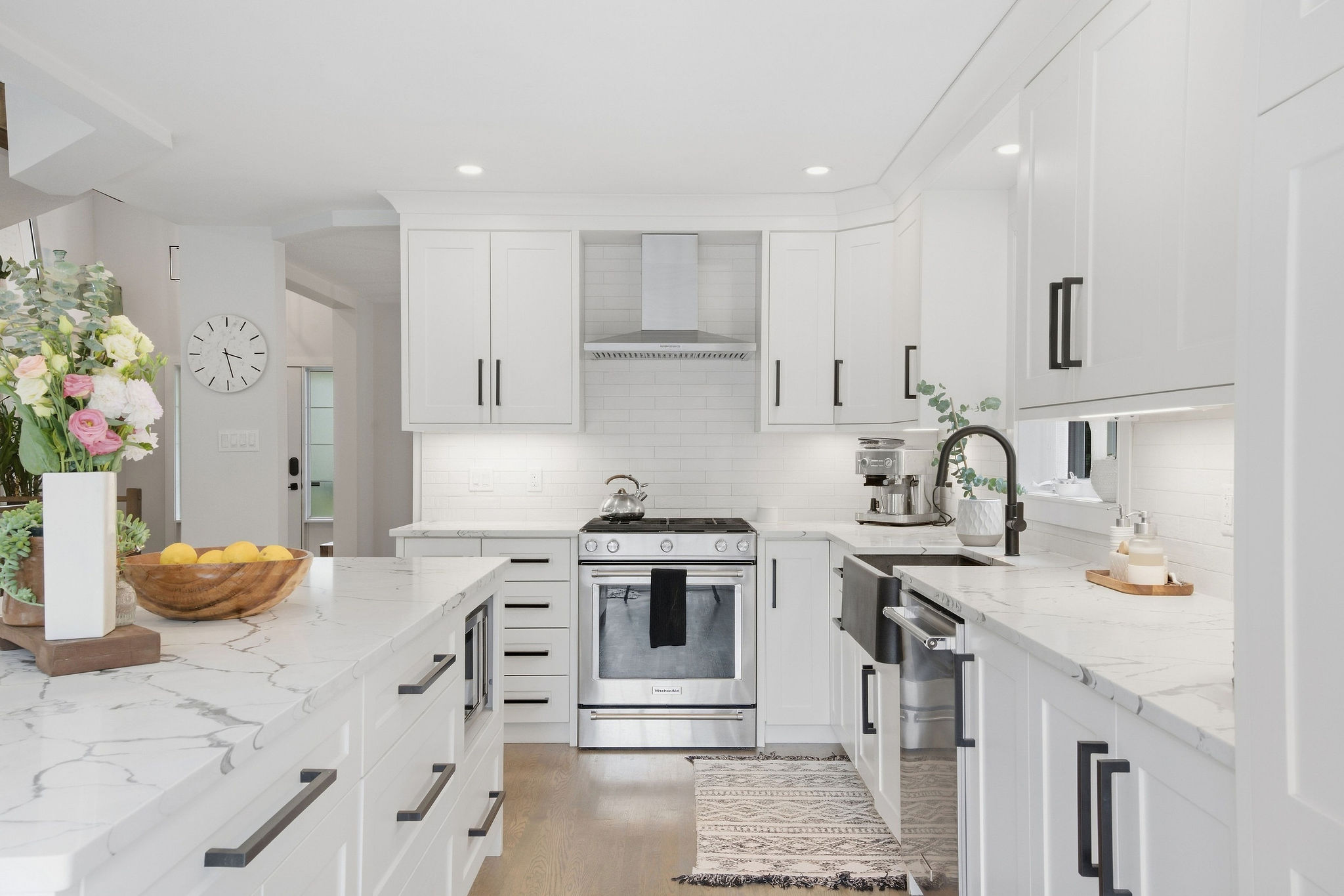 Renovated kitchen at 8 Sawgrass Circle